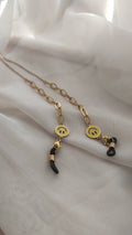 Sunny chain Happy face esmaltada
