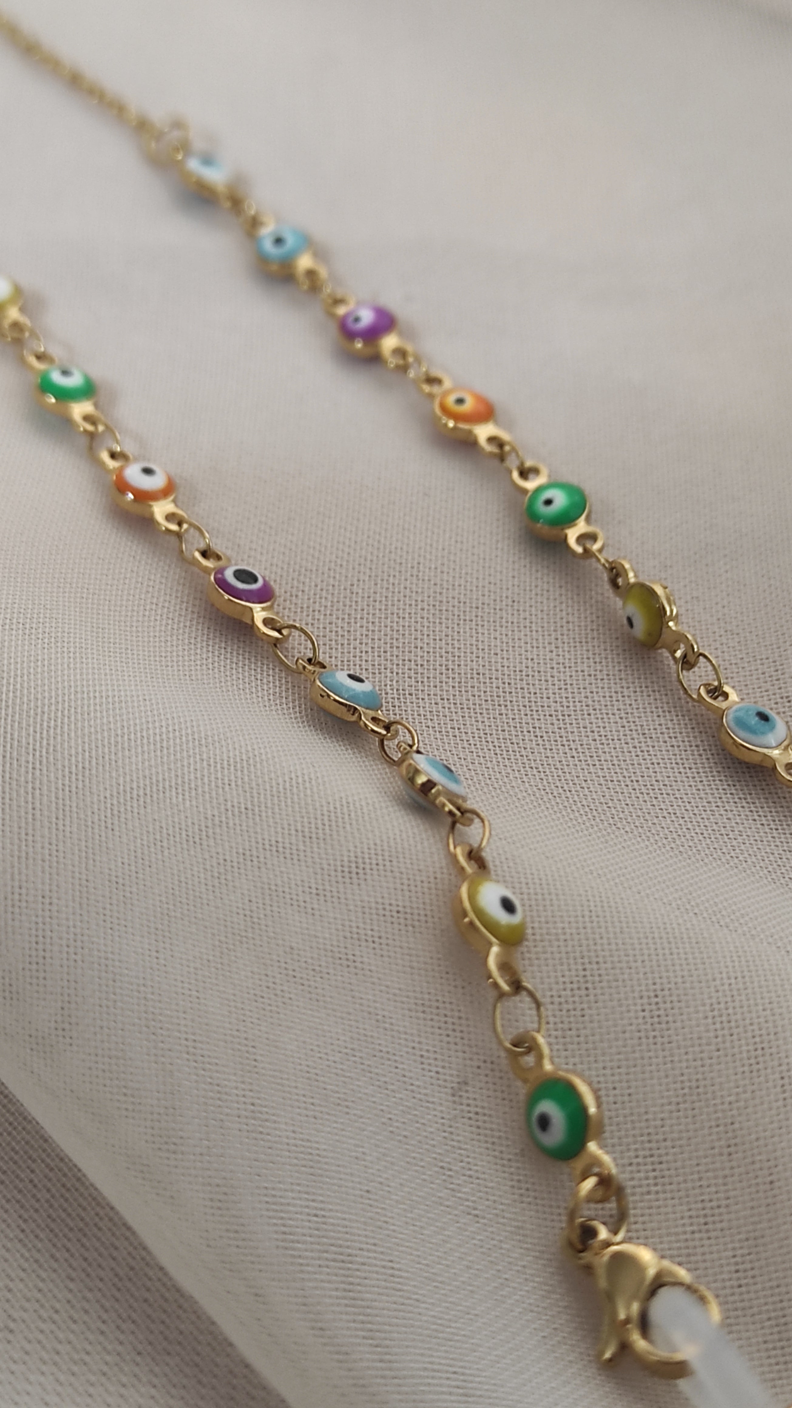 Sunny chain ojos turcos colores