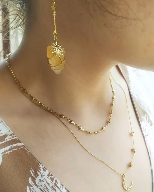 Aretes Puesta de Sol