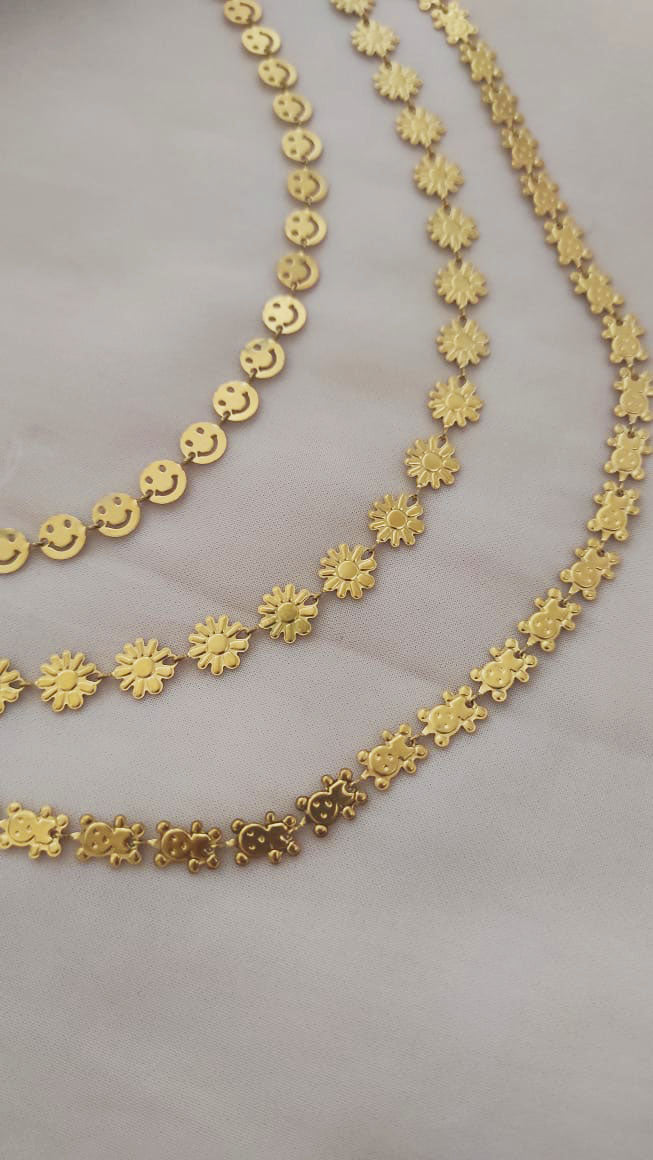 Chokers cadena continua (varios)